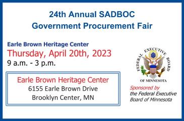 24th Annual SADBOC Government Procurement Fair