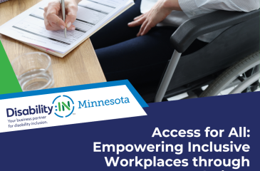 Disability IN March 2024 Member Meeting: “Access for All: Empowering Inclusive Workplaces through Accommodations”